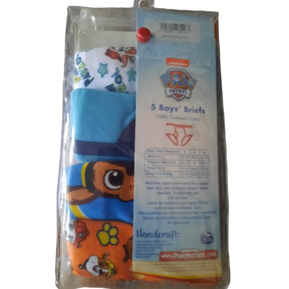 Nickelodeon Paw Patrol Boy's underwear Size 6- 4 pairs only, not 5 pairs - Picture 3 of 4